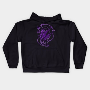 razor - lupus minor Kids Hoodie